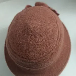 Angela & William | Accessories | Gatsby Hat Fuzzy Cloche 0 